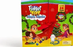 Happy Shopper Fidget Toys Adventskalender 2023 – Pop It - Adventkalender Kinderen - Pakket - Speelgoed - Luxe Uitvoering – 24 Unieke Toys Fashion