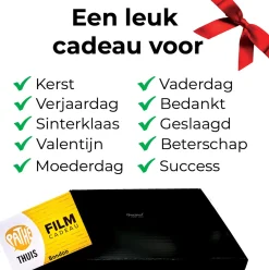 Bondoo Filmpakket Medium - Pathe Thuis - Cadeaupakket Met Film Voucher - Brievenbus - Kerstcadeau Hot