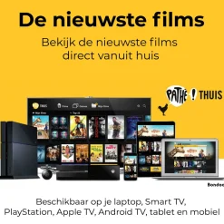 Bondoo Filmpakket Small - Pathe Thuis - Cadeaupakket Met Film Voucher - Brievenbus - Kerstcadeau Cheap