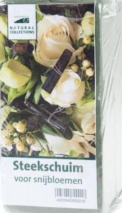 Merkloos Kerststukjes>Floral Steekschuim Oaseblok 20X10X7,5Cm