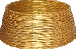 Gerim Kerstboomrok/Kerstboommand - Goud Gevlochten - D49 Cm En H18 Cm - Voor Kerstboom Van 150 Cm Outlet