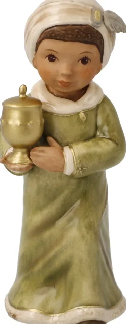Goebel Kerststallen> - Kerst | Decoratief Beeld / Figuur Kerststal | Aardewerk - 11Cm