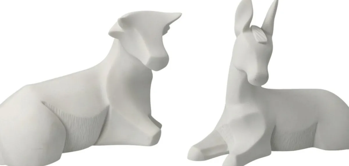 Goebel Kerststallen> - Nadal | Decoratief Beeld / Figuur Kerststal | Polyresin - 15Cm