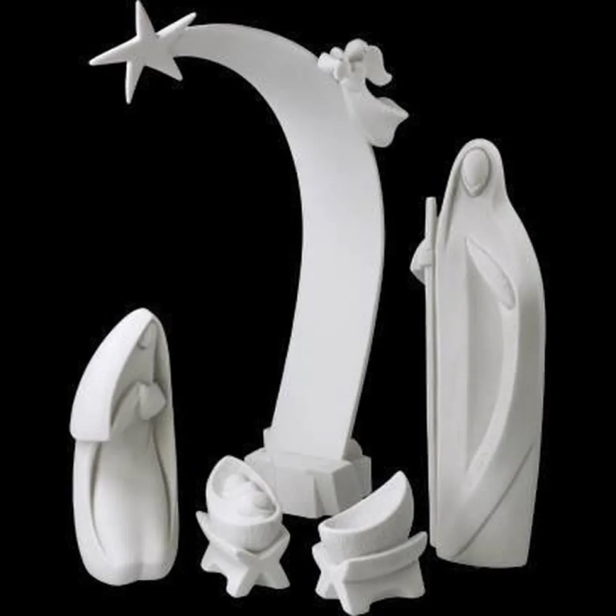 Goebel Kerststallen> - Nadal | Decoratief Beeld / Figuur Kerststal | Polyresin - 33Cm