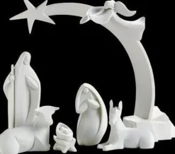 Goebel Kerststallen> - Nadal | Decoratief Beeld / Figuur Kerststal | Polyresin - 32Cm