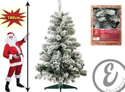 Merkloos 4Goodz Diep Besneeuwde Kunstkerstboom - 180X114 Cm New