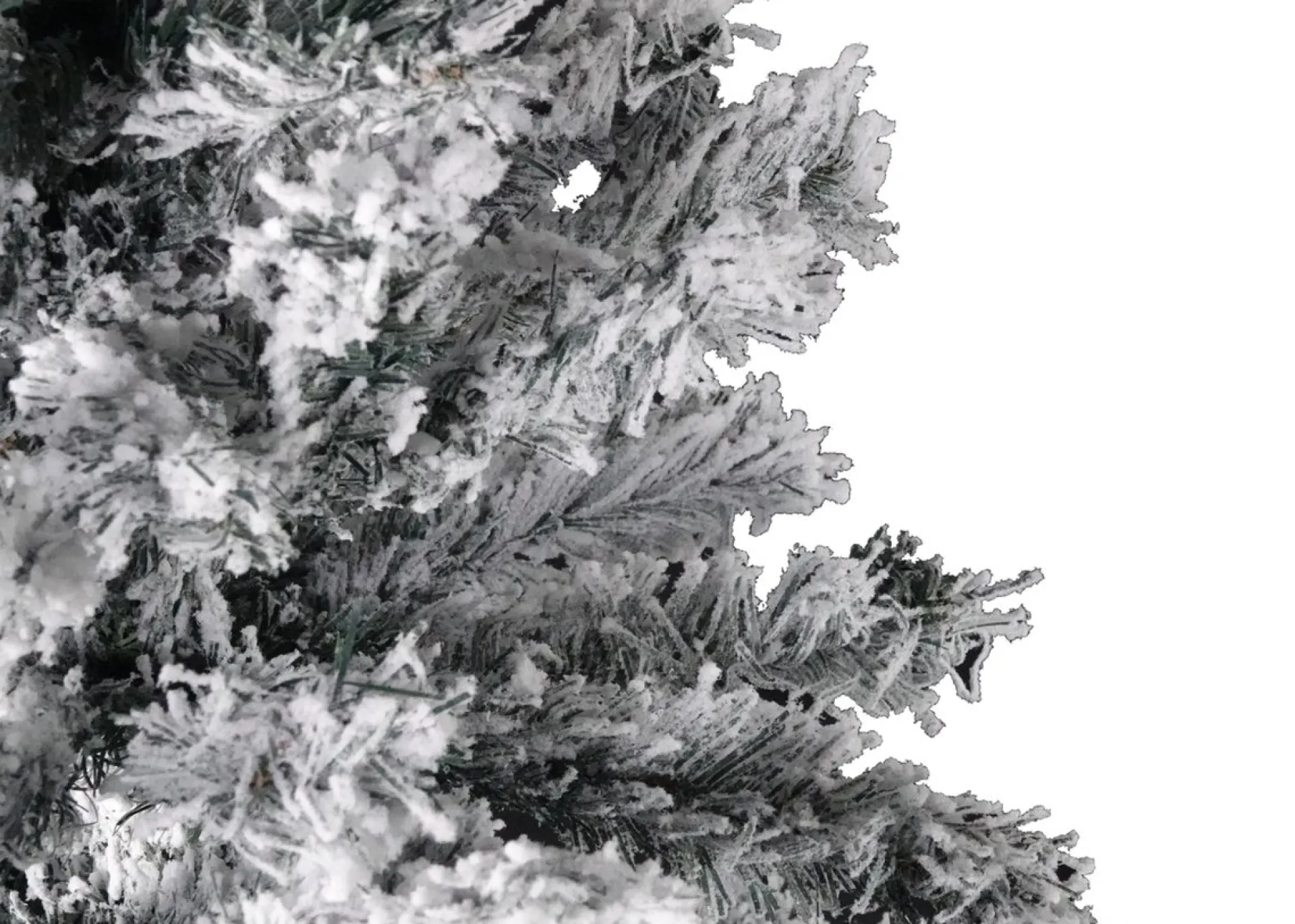 Merkloos 4Goodz Diep Besneeuwde Kunstkerstboom - 180X114 Cm New