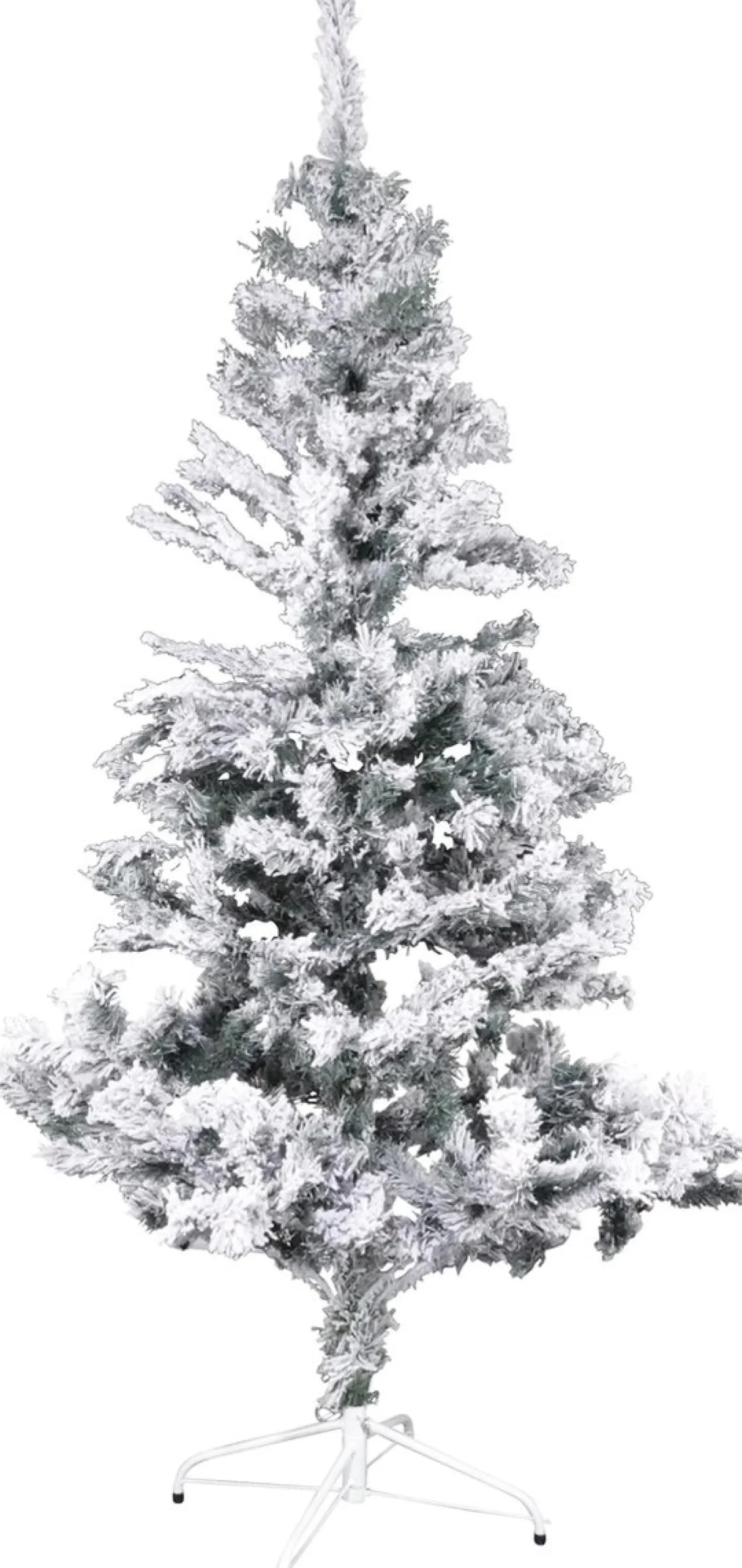 Merkloos 4Goodz Diep Besneeuwde Kunstkerstboom - 180X114 Cm New