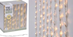 DecorativeLIghting Gordijnverlichting - 320Led - 100X200Cm - Warm Wit Best Sale