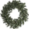 Decoris Kerstkransen>Groene Kerstkrans 60 Cm Malmo - Kerstkransen Kerstversieringen/Kerstdecoraties