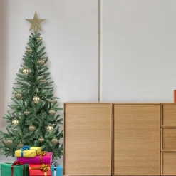 Fééric Lights and Christmas® Groene Kunstkerstboom 180 Cm X 104 Cm - Kunstboom - Kunststof Kerstboom - Kerstboom - Pvc - Plastic Kerstboom - Kunstboom Cheap