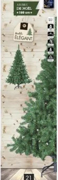 Fééric Lights and Christmas® Groene Kunstkerstboom 180 Cm X 104 Cm - Kunstboom - Kunststof Kerstboom - Kerstboom - Pvc - Plastic Kerstboom - Kunstboom Cheap
