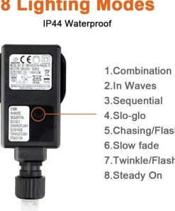 Groenovatie Led Kerstverlichting Lichtketting - Kerstboom - 320 Lampjes - 4 X 3 Meter - Warm Wit Outlet