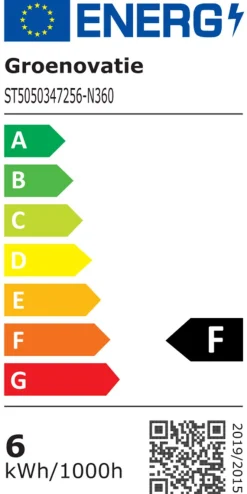 Groenovatie Led Strip / Neon Flex 230V - 1 Meter - 6 Watt/Meter - Ip65 - 360º - Koel Wit Hot
