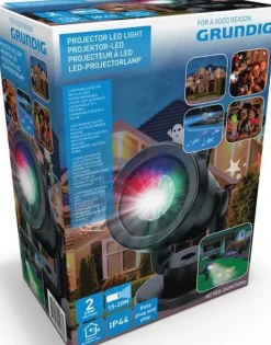 Grundig Projectorlamp - Led - 24 Figuren - Kerst En Halloween - Binnen En Buiten Fashion