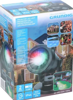 Grundig Projectorlamp - Led - 24 Figuren - Kerst En Halloween - Binnen En Buiten Fashion