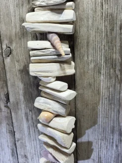 Van Dijk Natural Collections Guirlandes></noscript>Guirlande Drijfhout Schelpen Hout Hanger 100 Cm Maritiem Strand Zee