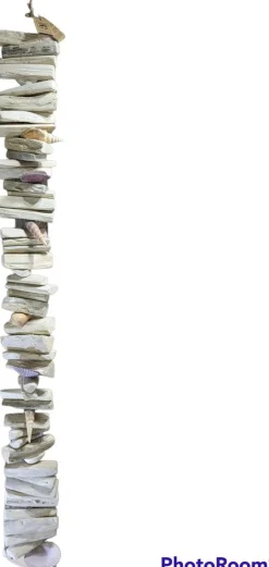 Van Dijk Natural Collections Guirlandes></noscript>Guirlande Drijfhout Schelpen Hout Hanger 100 Cm Maritiem Strand Zee