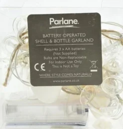 parlane Guirlandes>Guirlande Met Schelpen En Flesjes 1.75 M