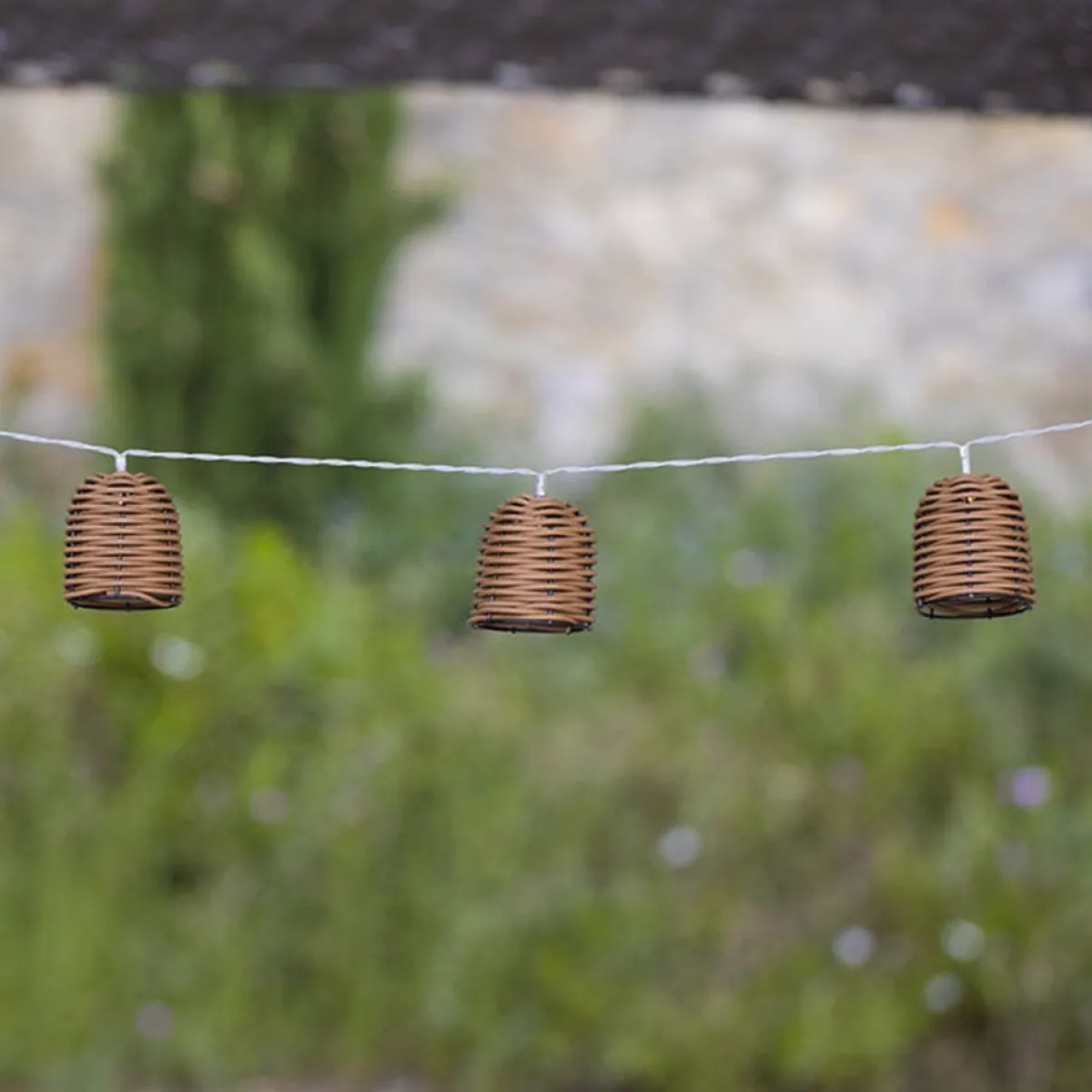 lumisky Guirlandes>Guirlande Solaire Formentera Marron 3.80M