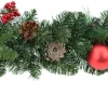 National Tree Company Guirlandes>Guirlande "Victoria" - Groen - L180 Cm X O30 Cm - Met Rode Bessen, Dennenappels & Kerstballen