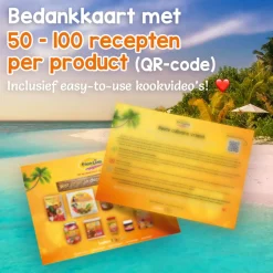 Faja Lobi Sandhiau0027s Recepten Het Perfecte Cadeau Voor Ieder Moment: Sandhia's Recepten Cadeau Box Met Kookboek (250+ Pagina's) New