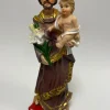 Merkloos Kerstbeelden>Hlg. Jozef Beeldje / Polystone 12 X 4 X 4 Cm / Huisverkoop