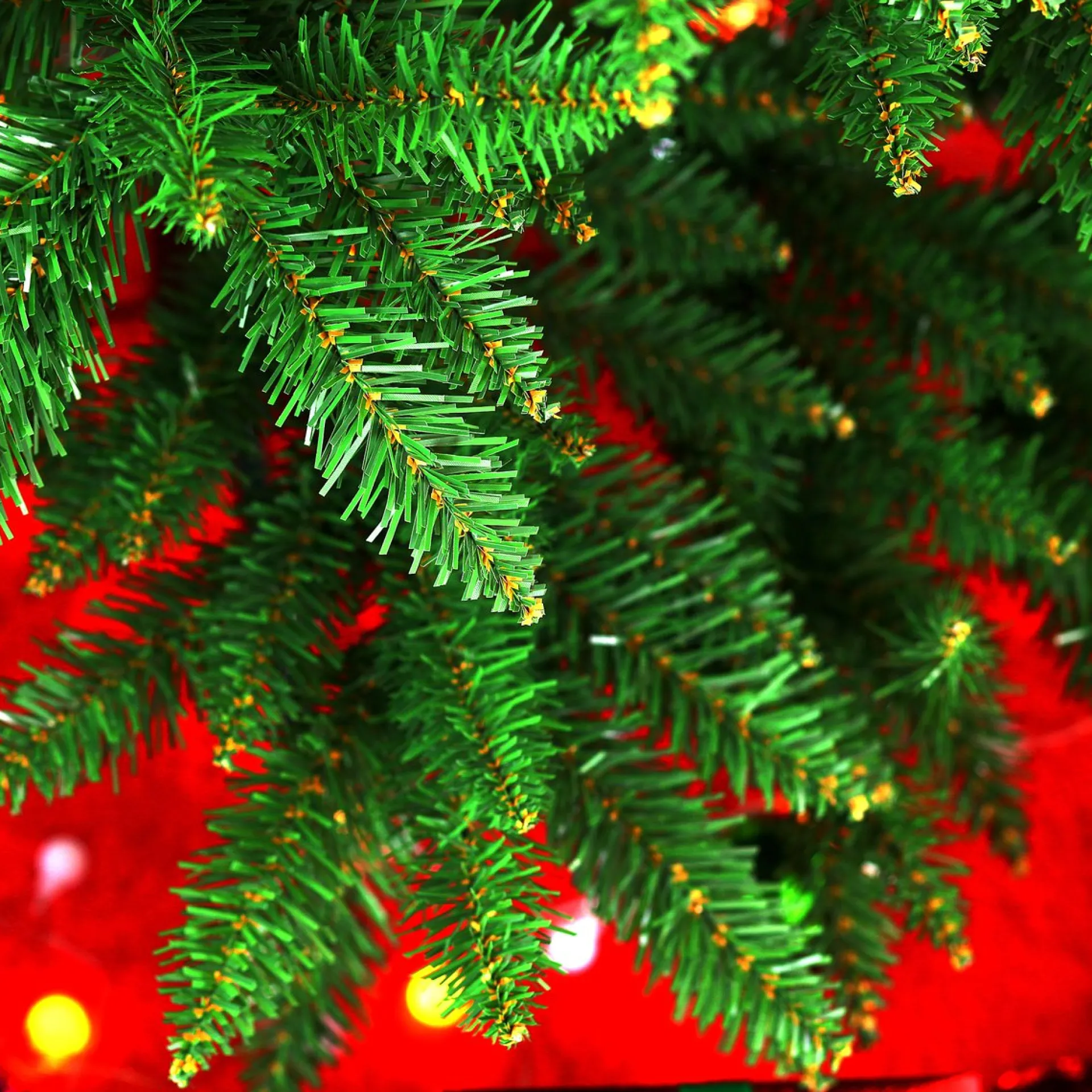 Homcom Kerstboom Kunstkerstboom Dennenboom Met Bessen Metalen Voet Pet 830-183 Cheap