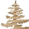 House Doctor Kersthanger> Ornament Kerstboom - Kerstornamenten - Ijzer - 17,5 Centimeter X 9 Centimeter