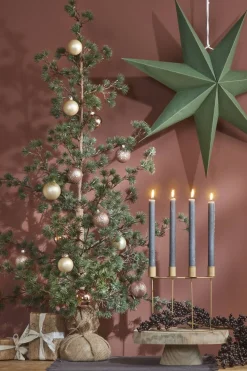 House of Seasons Burlap Kunstkerstboom - 64X64X120 Cm - Groen Sale