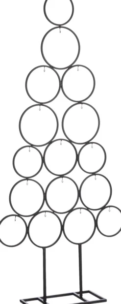 House of Seasons Decoratie Boom Voor 16 Ornamenten - L53 X B15 X H117,5 Cm - Zwart Hot