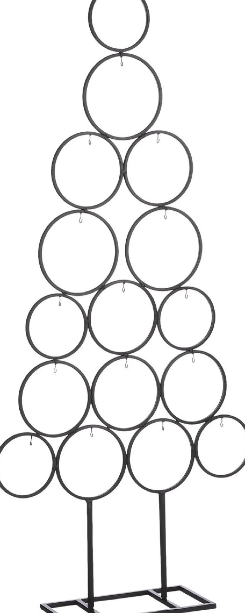 House of Seasons Decoratie Boom Voor 16 Ornamenten - L53 X B15 X H117,5 Cm - Zwart Hot