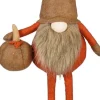 House of Seasons Kerststukjes> Gnome Kerstmis Figuur - 19X13X73 Cm - Bruin