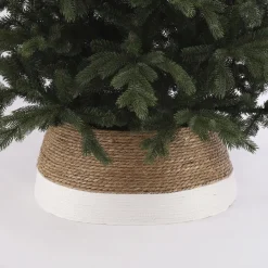 House of Seasons Kerstboomrok - H26 X O58 Cm - Zeegras Off White Shop