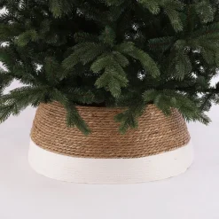 House of Seasons Kerstboomrok - H26 X O58 Cm - Zeegras Off White Shop