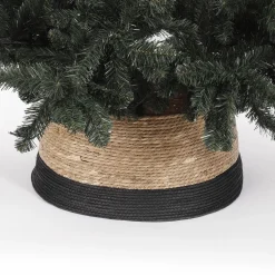 House of Seasons Kerstboomrok - H26 X O58 Cm - Zeegras Zwart Sale