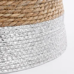 House of Seasons Kerstboomrok - H26 X O50 Cm - Zeegras Zilver Cheap