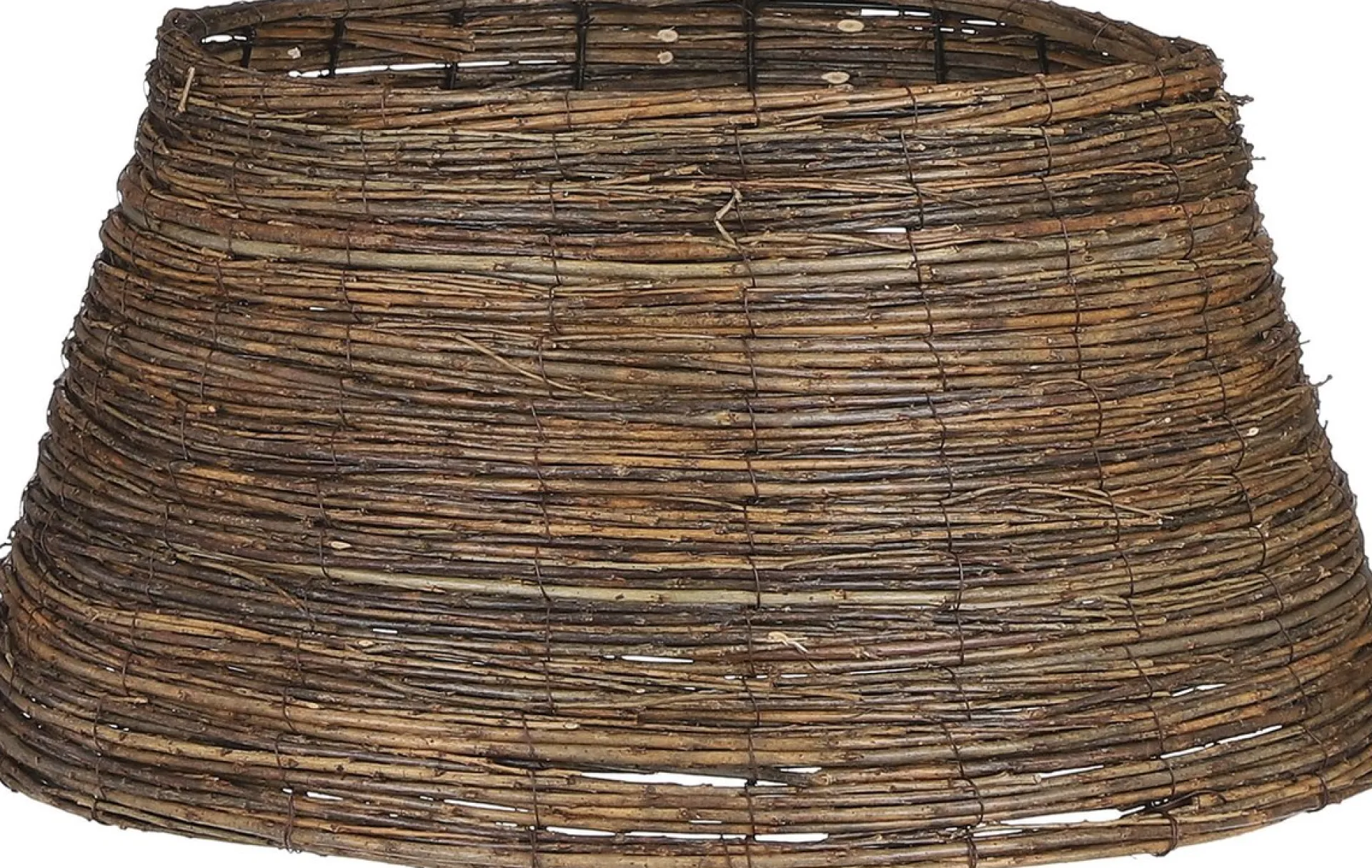 House of Seasons Kerstboommand - H26 X O55 Cm - Wilgentakken - Bruin Fashion