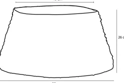 House of Seasons Kerstboommand - H26 X O55 Cm - Wilgentakken - Bruin Fashion