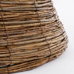 House of Seasons Kerstboommand - H26 X O55 Cm - Wilgentakken - Bruin Fashion