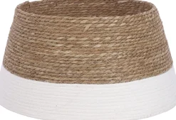 House of Seasons Kerstboomrok - H26 X O50 Cm - Zeegras Off White Sale