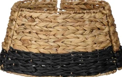 House of Seasons Kerstboomrok Opvouwbaar - H26 X O51 Cm - Zeegras - Zwart Sale