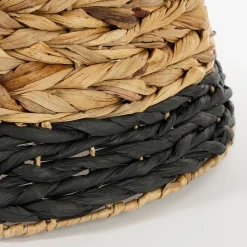 House of Seasons Kerstboomrok Opvouwbaar - H26 X O51 Cm - Zeegras - Zwart Sale