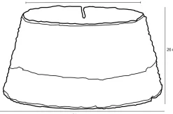 House of Seasons Kerstboomrok Opvouwbaar - H26 X O51 Cm - Zeegras - Rood Best