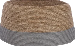 House of Seasons Kerstboomrok - H26 X O58 Cm - Zeegras Grijs Outlet