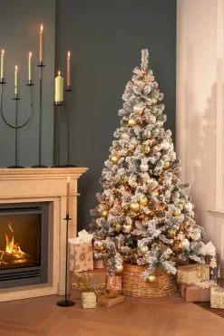 House of Seasons Kerstboomrok Opvouwbaar - H26 X O58 Cm - Zeegras - Naturel Bruin Cheap