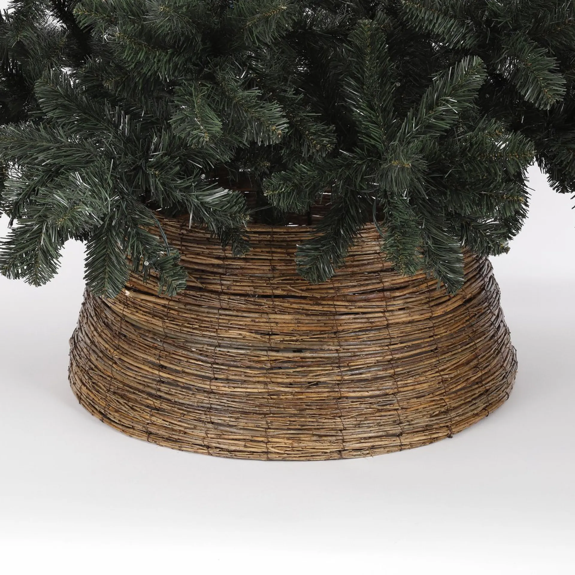 House of Seasons Kerstboommand - H28 X O65 Cm - Wilgentakken - Bruin Discount