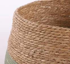 House of Seasons Kerstboomrok - H26 X O50 Cm - Zeegras Groen Fashion