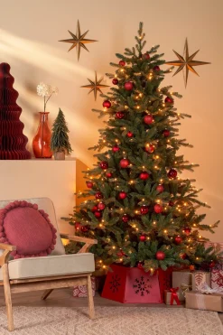 House of Seasons Kerstboomrok - L58 X B50,5 X H26 Cm - Metaal - Rood Shop