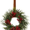 House of Seasons Kerstkransen> Kerstkrans - O50 Cm - Rood